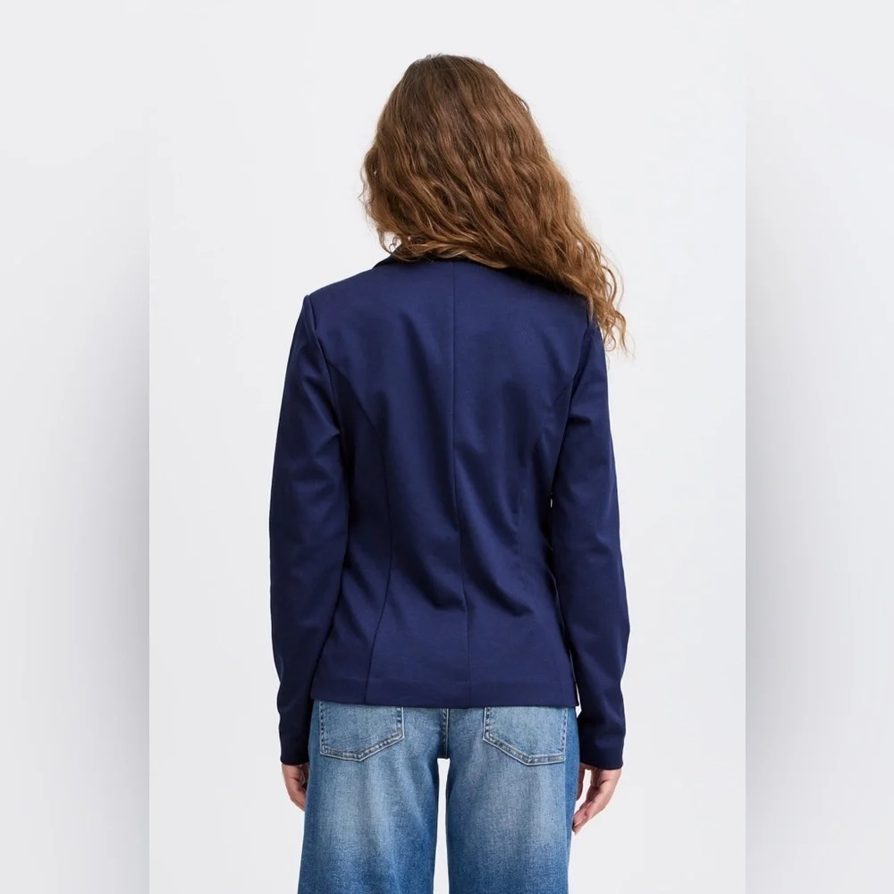 ICHI IHKATE Blazer in Navy Blue - Picture 2 of 12